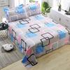Cartoon Flannel Bed Sheet - Double or Single Size, Perfect for Dorms, In Stock