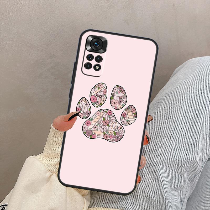 Собачья лапа Для Xiaomi Redmi Note 14 13 9 10 11 12 15 Pro Plus Чехол Обложка Для Redmi 15 C 13C 12C 10C 14C