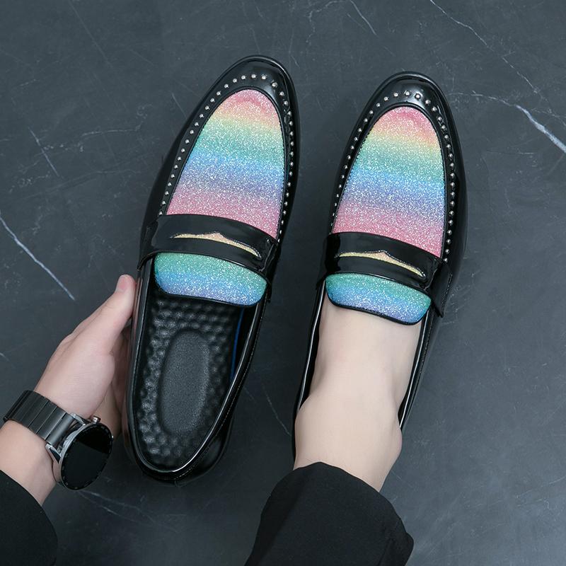 Модные мужские повседневные туфли без застежек, модные, модные, вечерние, свадебные туфли, мужские, удобные, для вождения, туфли на плоской подошве, мужские мокасины, лоферы для клубных вечеринок