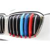 3 шт./компл. передняя решетка отделка украшения спортивные полосы эмблемы автомобильный стиль для BMW X1 F48 2016- аксессуары новые поступления