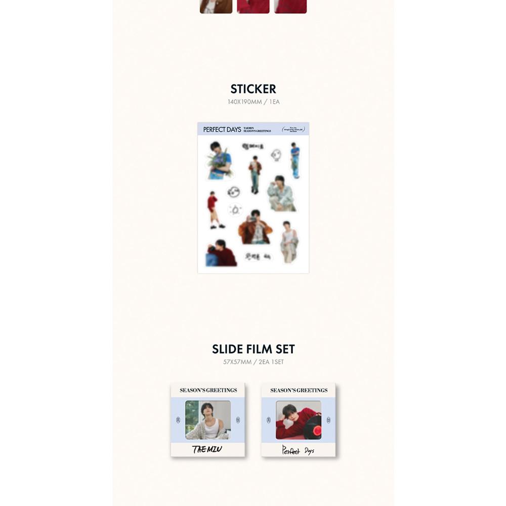 TAEMIN - ПОЗДРАВЛЕНИЯ С ВРЕМЕНЕМ ГОДА 2025 [Идеальные дни]