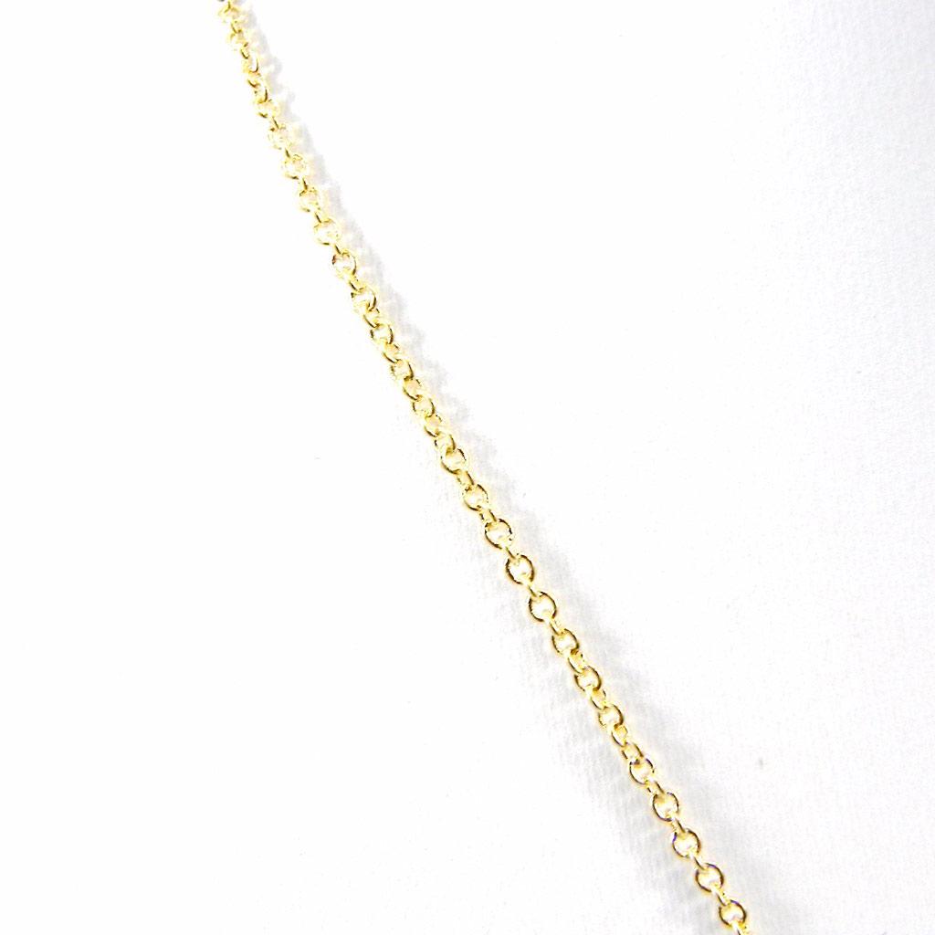 Les Trésors De Lily [G9348] - Black 'Linda' Gold-Plated Necklace