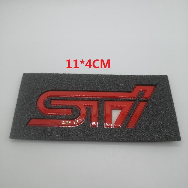 Suitable for the Forester logo Winged Leopard WRX STI FORESTER SUBARU AWD XT rear emblem sticker Z8
