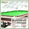 Mingji Rose Gold 9ft Black Eight Billiard Table