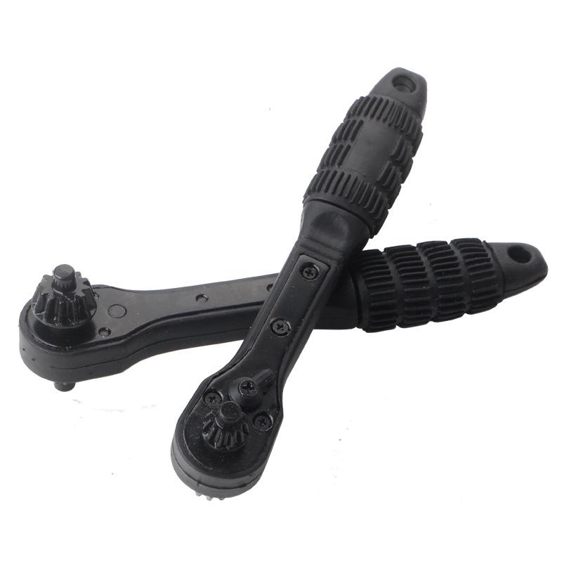 Ключ и гаечный ключ для патрона с храповым механизмом двойного назначения