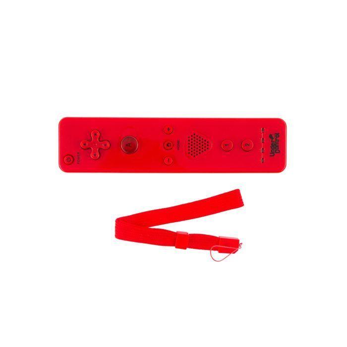 Game Controller - Nintendo - Wiimote Motion Plus - Red - Wireless - Built-in Vibration