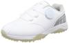 Golf Shoes Dial Type White Silver Spikeless Golf MQ3VJB02 WHSV X Cm [Munsingwear] Women's (White Silver) 24.5