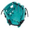 Rawlings Бейсбольная перчатка HYPER TECH R9 SERIES для юниоров и броска SS (GJ5FR9BFSS) Детский, Универсальный, Бирюзовый, Дюйм, Для правой руки