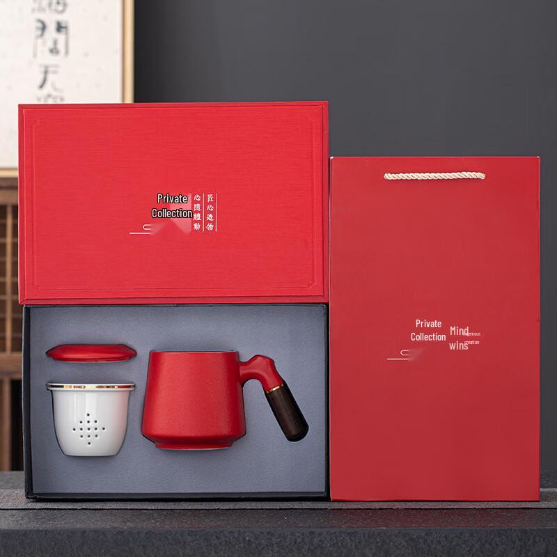 Cha Xun Ceramic Teacup with Filter