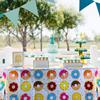Rectangular Donut Tablecloth Plastic Donut Table Cover Birthday Party   Party Decor