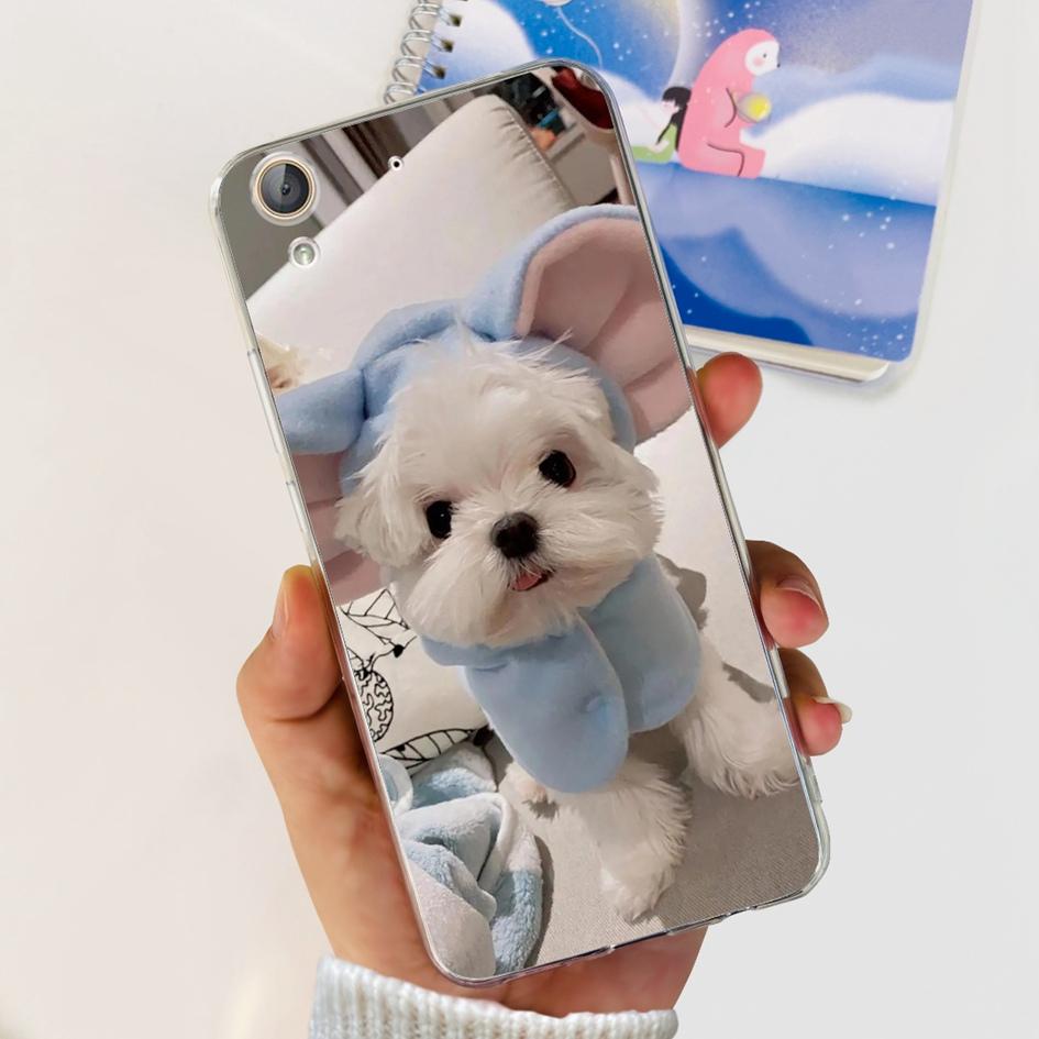 For Huawei Y6 ii Y6 2 Case 5.5 inch Soft Silicone Cover For Huawei Y6ii Y6 II CAM-L21 Honor 5A Phone Case Cute Panda Clear Funda