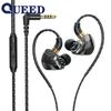 Новые спортивные наушники Проводные наушники-вкладыши с басами и проводным микрофоном