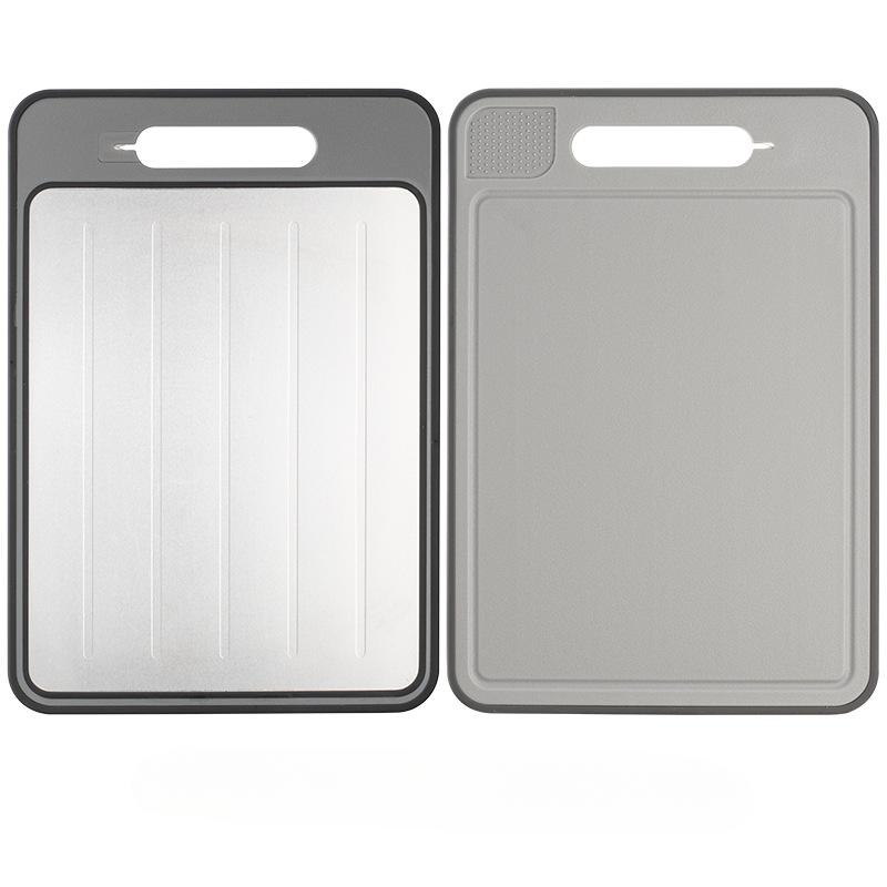 Разделочные доски с точилкой для ножей, двухсторонняя разделочная доска, функция размораживания, кухонный измельчитель, 4 в 1
