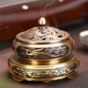 Pure Copper Tripodia Style Incense Burner Home/Temple Hall/study/Tea Room/office Tea Ceremony Decoration Buddha Worship Censer