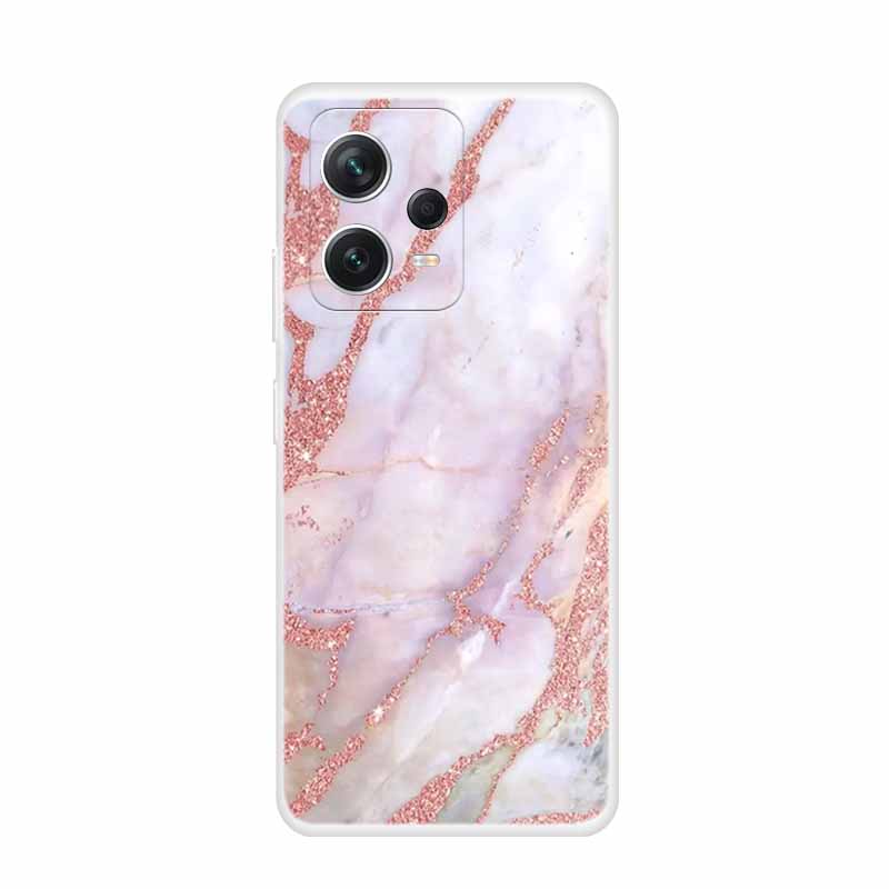 For Xiaomi Poco X5 5G Cases PocoX5 Pro Clear Marble Soft TPU Silicone Back Cover for Xiaomi Poco X5 Pro 6.67" Coque X5Pro PocoX5