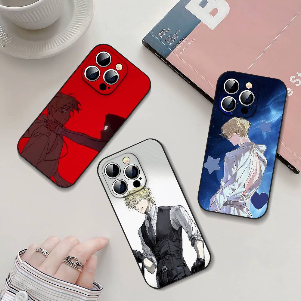 Чехол для телефона Alien Stage Luka Черный чехол для телефона, подходящий для IPhone 17,16,15,11,13,14 Pro Max,Plus,X,Xr,Xs Max,13Mini