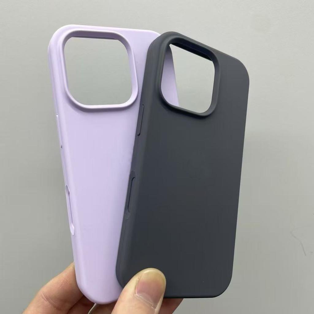 Чехол из настоящего жидкого силикона для iPhone 16 Pro Max 16 16Pro, мягкий противоударный чехол с чувствительной кнопкой управления камерой