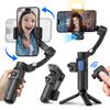 Handheld 3-axis Universal Joint Stabilizer, Anti-shake Phone Selfie Stand With Tripod For Vlogging And Video Recording