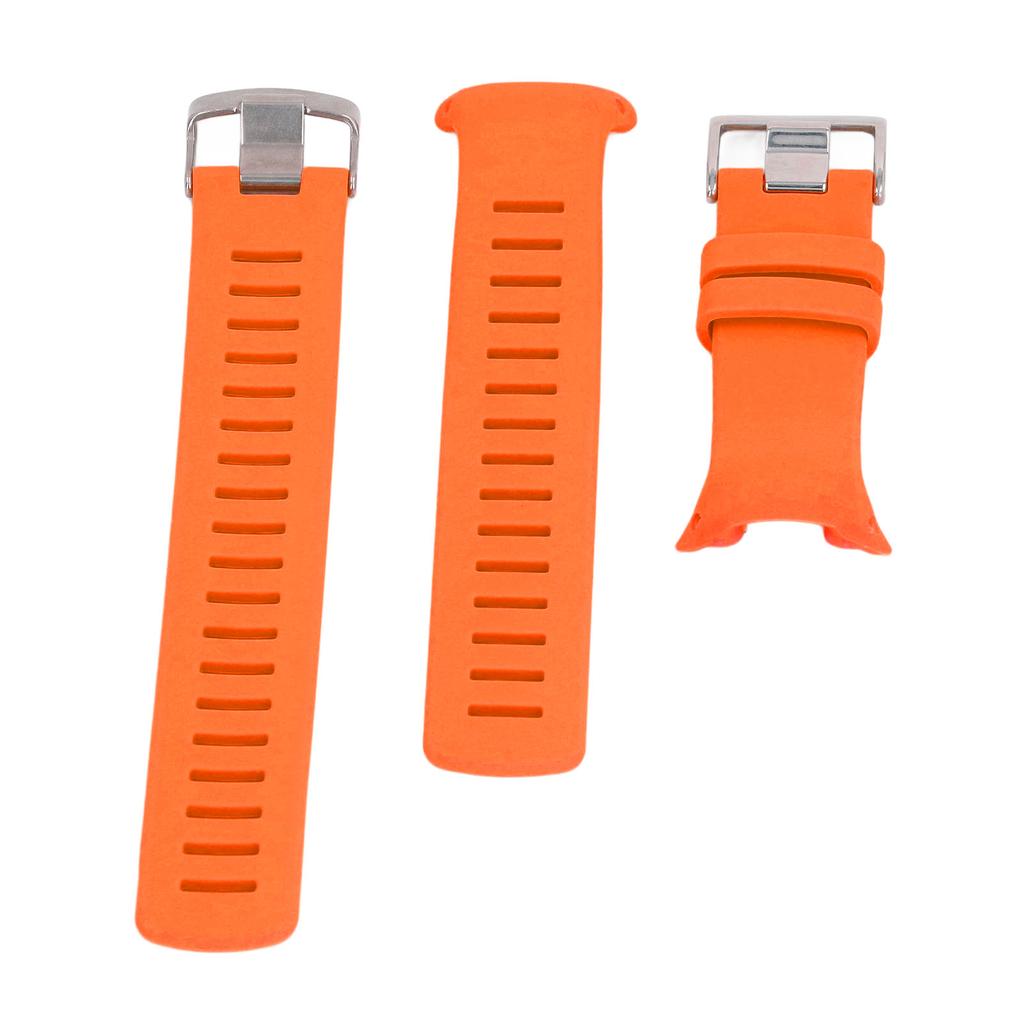 Сменный ремешок для часов для Suunto D4 D4i Novo, регулируемый, мягкий силиконовый, с застежкой из нержавеющей стали, браслет с инструментом для снятия