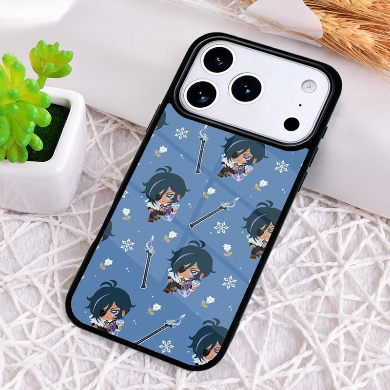 Чехол для телефона Genshin Impact Каэя для iPhone 17 Air 16 15 11 12 14 13 Pro Max Ударопрочный чехол