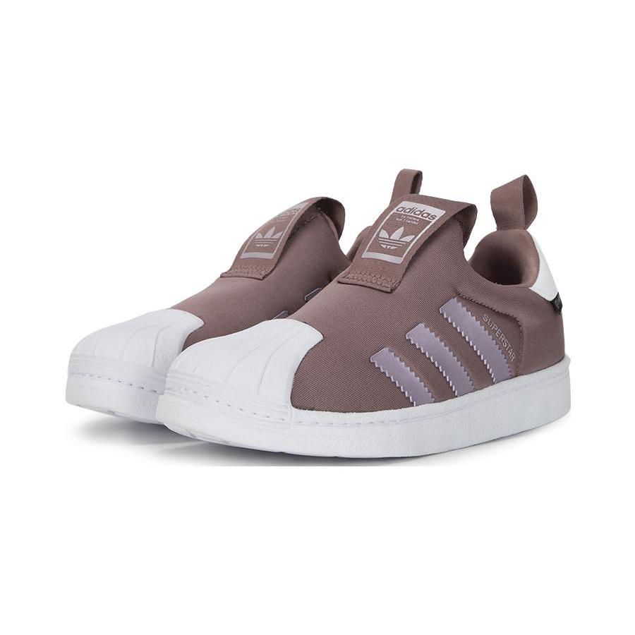 adidas Оригинальные SUPERSTAR 360 Устойчивые к истиранию Низкие кеды для катания на скейтборде Детские Коричневые Дети Возраст 3 7 Лет GY9178