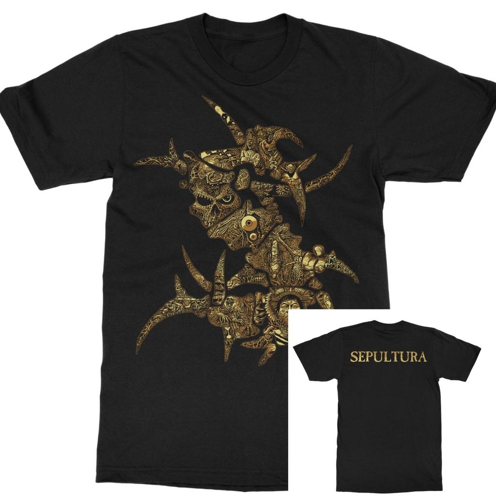 Sepultura Album Catalog Band T-Shirt 100% Cotton Graphic Tee Men Women Summer Streetwear Top