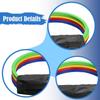 12 Pieces Agility Rings Exercise Speed Circle Multipurpose Footwork Balance Drills Jumping Hoops
