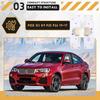 4 шт. Желтый светодиодный чип ДХО 'Ангельские глазки' для 14-17 BMW X3/X4 F25/F26