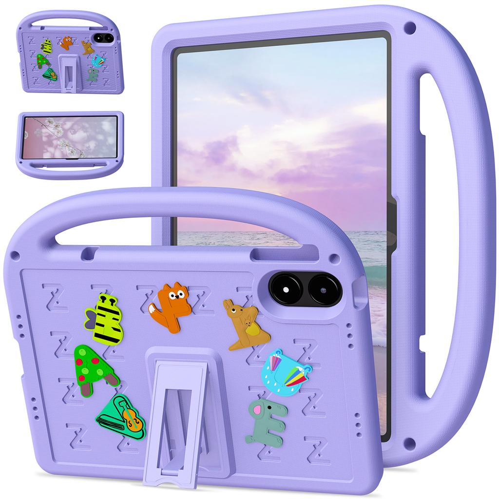 Tablet Case For Xiaomi Redmi Pad Pro/Pad Pro 5G/Poco Pad 5G/4G Kickstand EVA+PC Cover with Shoulder Strap