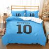 National Soccer Team Core Player Number Duvet Cover Set EU Single Double King US Twin Full Queen Size  Bedclothes
