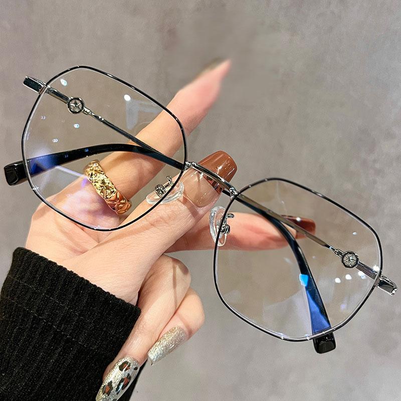 Новые Универсальные Очки Большой Оправы Для Женщин Высокого Класса, Подчеркивающие Стройность Полного Лица, Могут Быть Совмещены С Оправами Для Очков Для Близорукости MH9054
