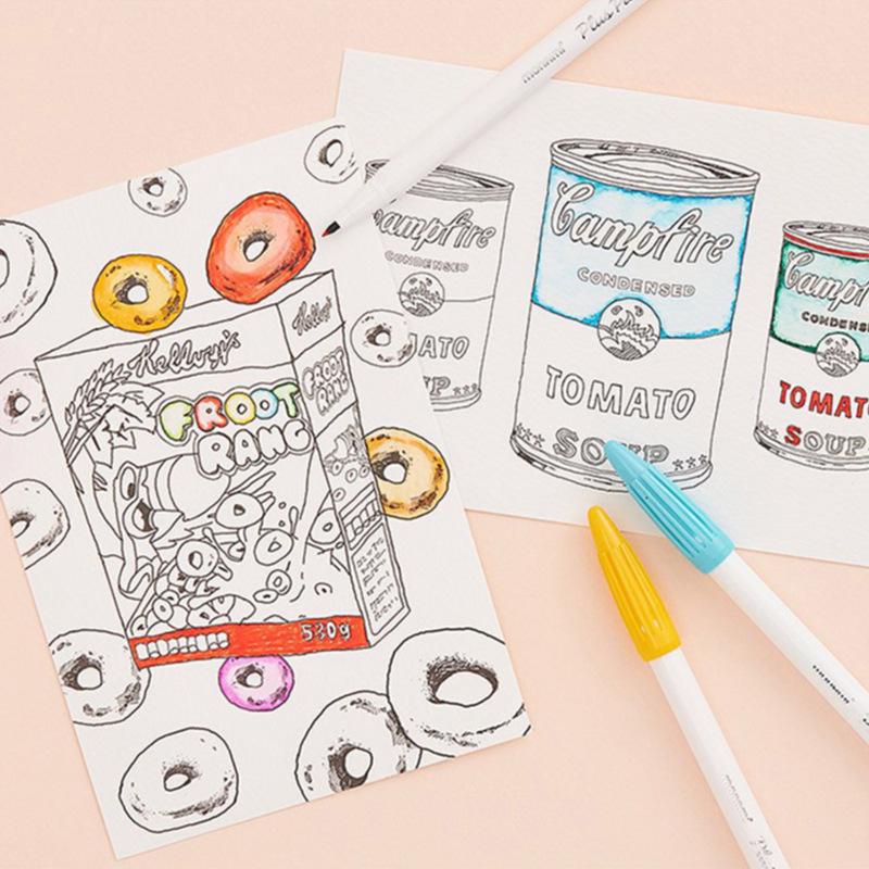 Набор акварельных маркеров на водной основе Munami 4009