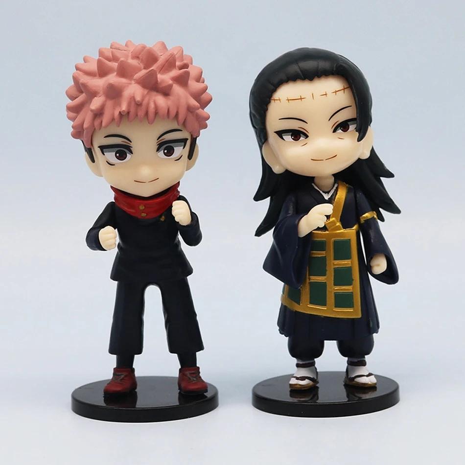 Оригинальный набор фигурок Figuarts Mini Jujutsu Kaisen - Годжо Сатору Махито Гэто Сугуру Итадори Фусигуро - Аниме Coll