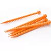 6Pcs 26.6CM Screw-in Tent Stake Heavy Duty Multi-functional Outdoor Garden Yard Camping