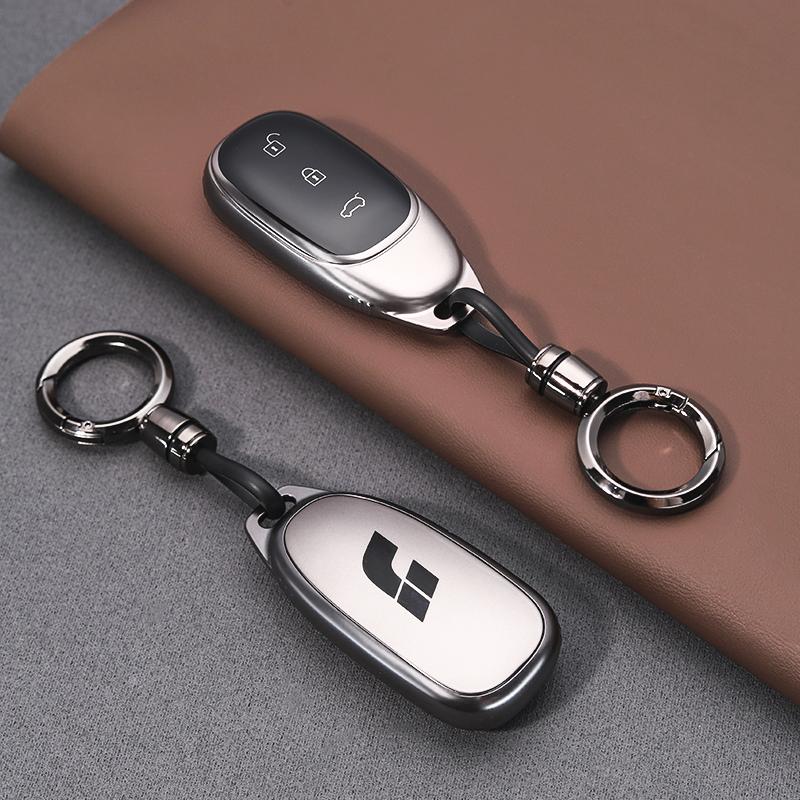Для Li LiXiang L6 L7 L8 L9 Один Мега Чехол для Ключа Автомобиля Брелок для Ключей Автомобиля Оболочка Брелок Защитный Чехол Сумка Пряжка Держатель Автоаксессуары