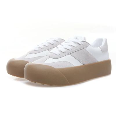 Летние туфли на толстой подошве с высоким подъемом универсальные повседневные модные туфли