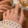 Белое кольцо-капля с глазурью zir*****pen женское модное кольцо на указательный палец украшение холодного стиля темпераментное