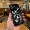 Модный Чехол для Телефона B-besiktas B-BJK Для iPhone 17,16,15,14,13,12,11,Pro,XS,Max,XR,Plus,E,SE4,Mini Черный Мягкий Чехол