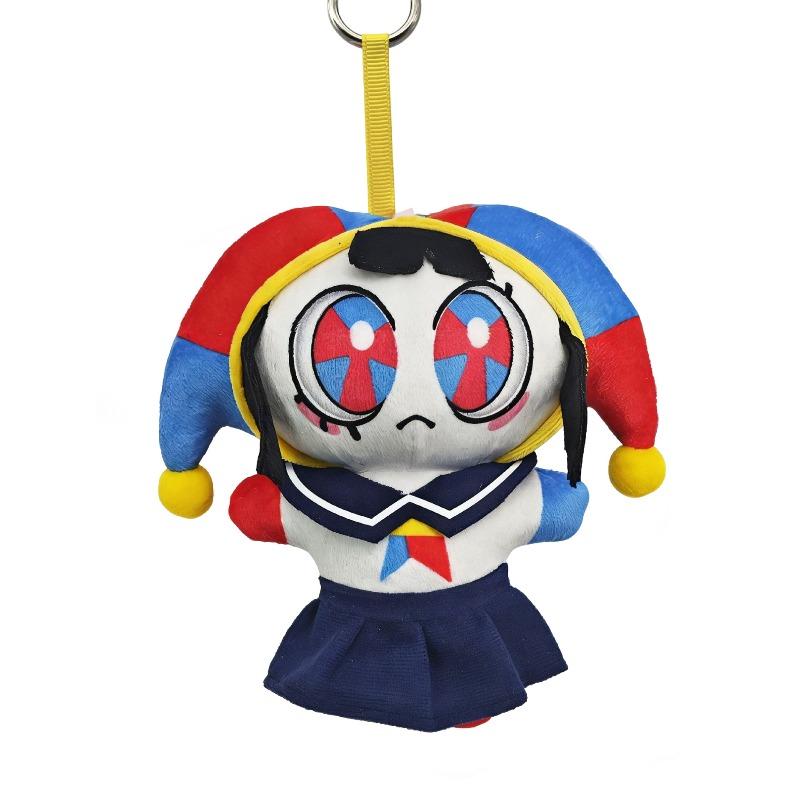Circus Clown Plush Doll Doll Pendant Birthday Gift for Friends Room Bedroom Plush Toy Clown Doll Various Styles