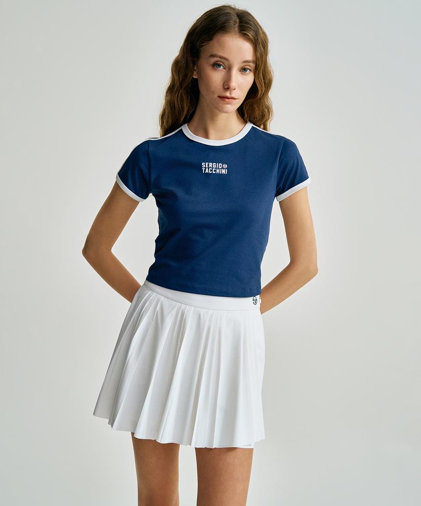 SERGIO TACCHINI W Cool Match Ringer Short Sleeve T-Shirt