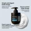 Men's Facial Cleanser Deep Cleansing Pore Oil Control with Charcoal Powder Mild Daily Cleansing Facial Refreshing Face Wash