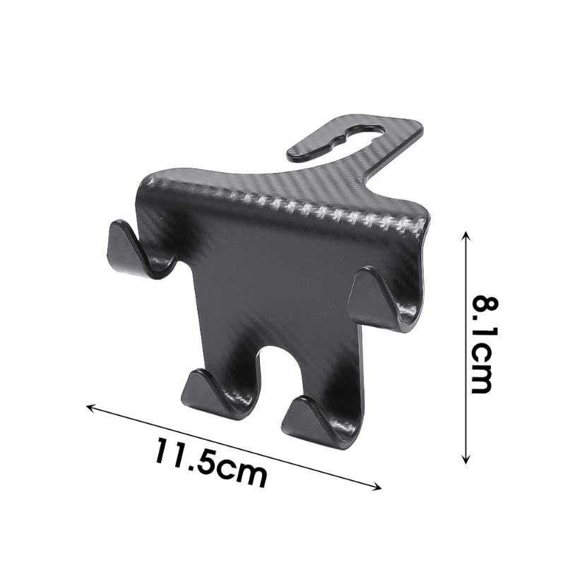 Car Holder Hooks Mobile Phone Holders Back Seat Item Hook Wire Organizer Brackets Interior Accessories Universal Automobile