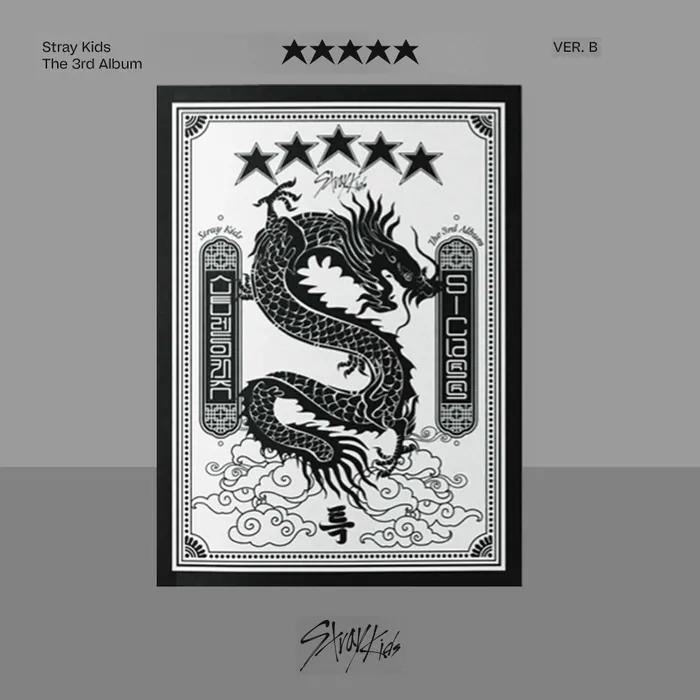 Album Stray Kids - [(5-STAR)] 3rd Album 3 Version SET