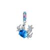 Новые серебряные 925 пробы Буле Сериес Самолет Глаза Звезда Сердце Шарм-Бусины Подходят для Изысканных Браслетов-Шармов Подвесок Женские DIY Украшения
