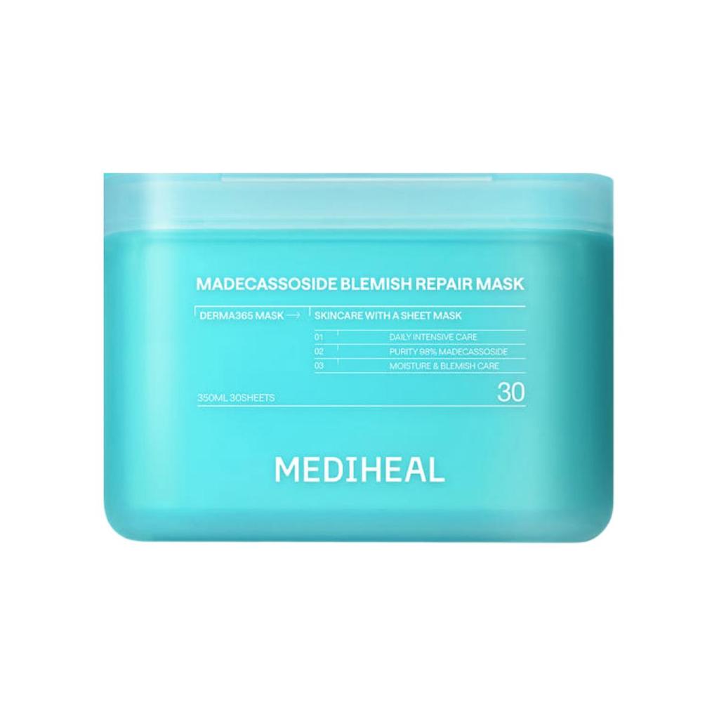 Mediheal Derma 365 Daily Mask Sheet Madecassoside Blemish Repair 30 Sheets