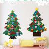 Cross-border felt Christmas tree children DIY educational toys Christmas atmosphere decoration Christmas tree room decoration
