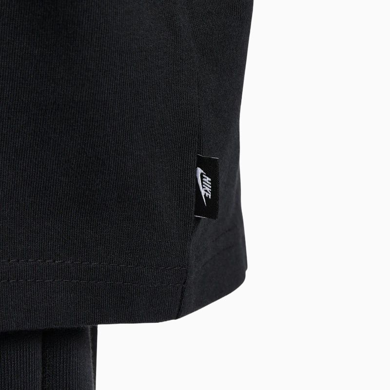 Nike Спортивная одежда Удобная Модная Универсальная Футболка с коротким рукавом Мужские топы Черный IB1383010