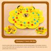Magnetic Bee Bean Picking Game with Headband Color Cognition Kids Parents