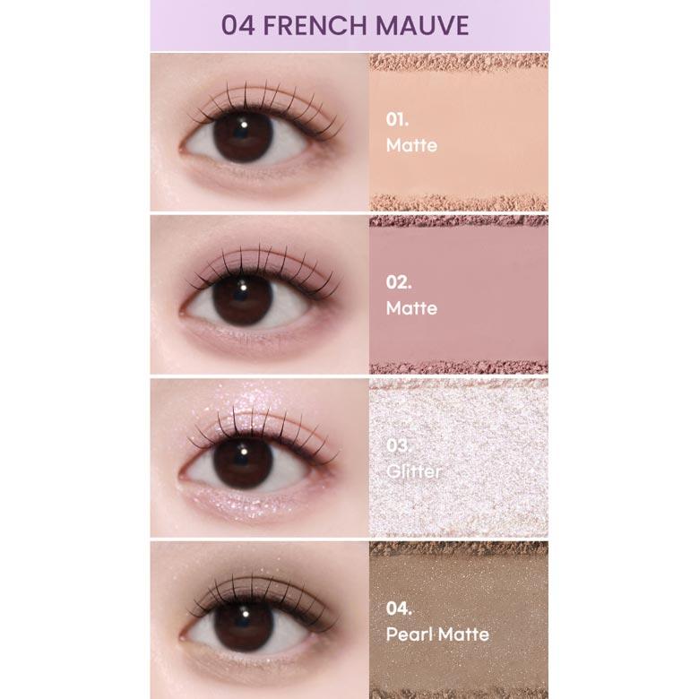 Палитра теней для век TWINKLE POP Layering Mood Palette 5 мл