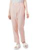 Брюки с подкладкой и разрезами для промышленности MK0052 Coral Pink L [Michelle Cran] женские [Антипрозрачные/Антистатические/Эластичные/Антимикробные/Простые в уходе/Подходящие